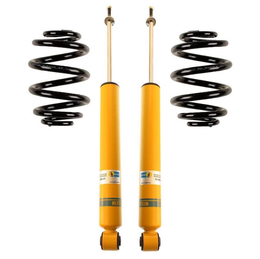 BMW Shock Absorber and Coil Spring Assembly - Rear (B8 Performance Plus) 33531095710 - Bilstein 3813274KIT